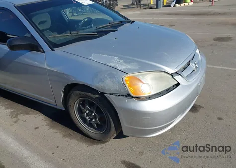 2001 Honda Civic Lx from USA, damaged, VIN 1HGEM22541L059407